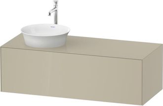 Duravit Duravit - Tulip Blanco, Mueble De Pared, Ancho 1300 X Fondo 550mm
