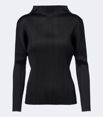 Pleats Please Issey Miyake Top Basics plisado