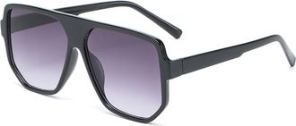 Generic Retro Big Frame Men and For Women Street Sunglasses, Outdoor Vacation Beach Glasses (Color : C, Size : Medium)