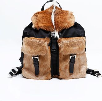 Prada Black Nylon Backpack (Pre-Owned)