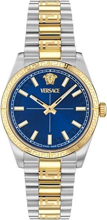 Versace Millenyium Two-Tone Bracelet Watch, 32mm in Two Tone at Nordstrom