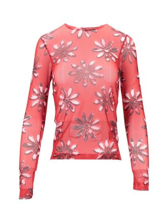 Meryll Rogge Fitted T-Shirt W/ Long Sleeves