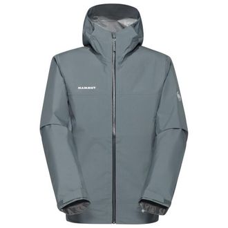 Mammut Crater Light Hardshell Hooded Jacket Regenjacke f&uuml;r Herren | grau