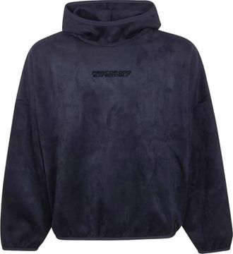 Fear of God Suede Fleece Modern Hoodie - Heren - Hoodies - Zwart - XL - Su&egrave;de - Hoodies & sweatvesten