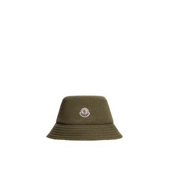 Moncler Moncler Reversible Teddy Bucket Hat, Men, Green, Size: Xl