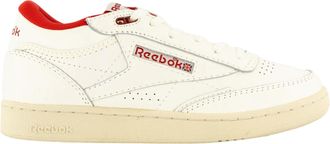 Reebok Club C Mid II Vintage Chalk / Alabaster / Flash Red GY9690-WHT Mens
