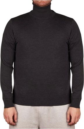 Alpha Studio Dolcevita Ciclista M/L - - Knitwear - Uomo - Grigio - XL