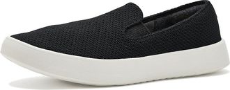 Allbirds Cruiser Slip-On Womens Flat Shoes Natural Black (Blizzard Sole) : 10.5 B - Medium, Synthetic