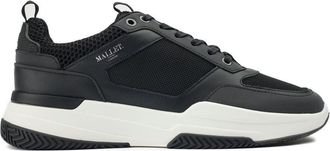 Mallet Footwear Mens Radnor Trainers - Black Leather - Size UK 10