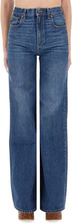 Chloé Wide Leg Jeans-Donna