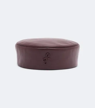 Ruslan Baginskiy Logo leather hat