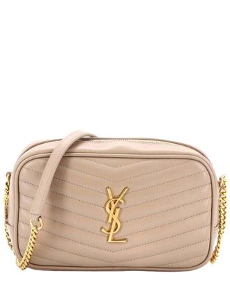 Saint Laurent Lou Camera Bag Matelass&eacute; Chevron Mini (Authentic Pre-Loved)