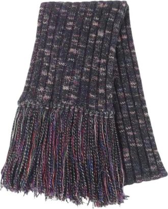 Chanel Pre-owned Scarves, female, Multicolor, Size: ONE SIZE Pre-owned Vintage Stole
