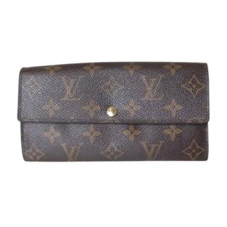 Louis Vuitton Pre-owned portafogli di tela - - Pre-owned - Donna - Marrone - ONE SIZE