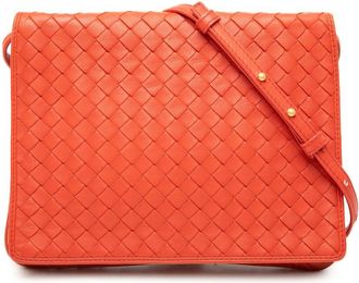 Bottega Veneta Pre-owned Bottega Veneta Nappa Intrecciato Flap Crossbody Ladies T04X9EA2DH60G2NH