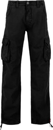 Alpha Industries Cargo Jet Pant voor Mannen - Heren - Slim Fit Broeken - Zwart - W28 - Katoen - Broeken