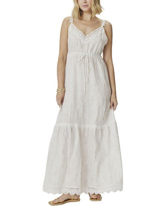 Splendid Anastasia Linen-Blend Maxi Dress