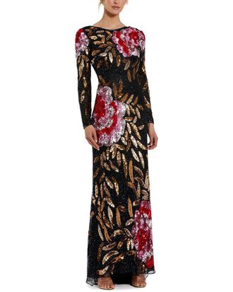 Mac Duggal Two Sleeve Gown