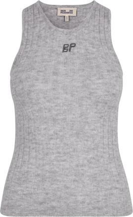 Baum Und Pferdgarten Grijs Melange Chaia Top - Dames - Tops zonder mouwen - Grijs - L - Tops