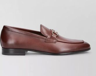 Ferragamo leather loafers