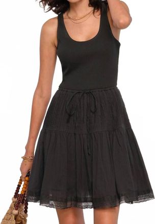 Heartloom Tammi Mini Dress In Black