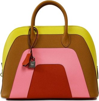 Hermès Borsa tote Bolide 30 - Rosa