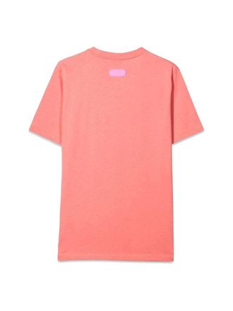 GCDS Cotton Jersey T-Shirt - Pink