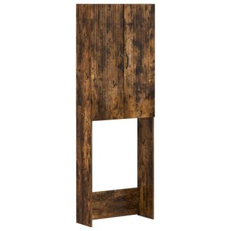 vidaXL Mueble De Ba&ntilde;o Hoorn Roble Ahumado 66 X 25,5 X 190 Cm Vidaxl