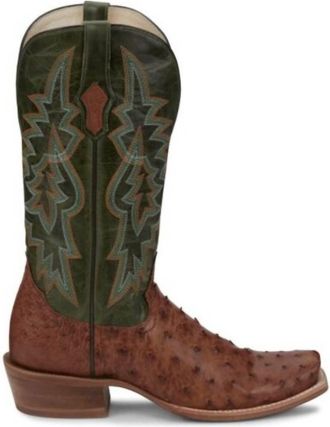 Tony Lama Mens Rylen Western Boots In Brandy