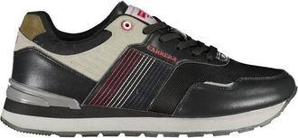 Carrera Black Polyurethane Men Mens Sneaker