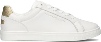 Tommy Hilfiger Essential Cupsole Sneakers - Dames - Sneakers - Wit - 42 EU - Leer - Schoenen