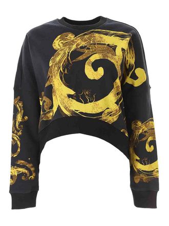 Versace Jeans Couture Watercolor Baroque Sweatshirt