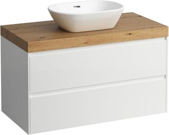 Laufen Laufen - Lani Encimera De Lavabo Roble Silvestre Incl. Mueble Bajo