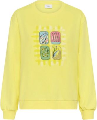 Saint Tropez Mujer, Sudaderas, Amarillo, Talla: 2XL