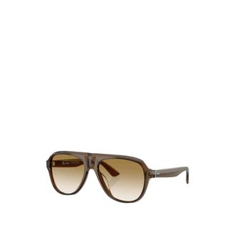 Oliver Peoples Sunglasses, male, Brown, Size: 54 MM Paul Newman