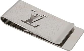 Louis Vuitton Silver Stainless Steel Money Clip (Pre-Owned)