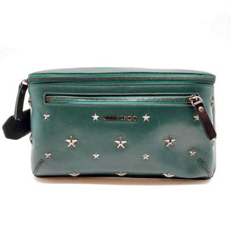 Jimmy Choo London Leather Sling Bag (Pre-Owned)