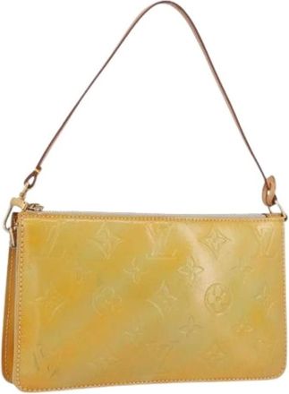 Louis Vuitton Pre-owned Shoulder Bags, female, Beige, Size: ONE SIZE Pre-owned Accessory Pouch