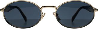 Prada PR65ZS ZVN09T lichtgouden donkergrijze zonnebril