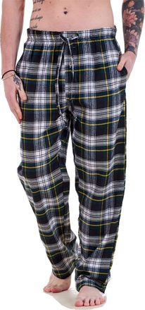 JD Williams Mens Flannel Pyjama Bottoms Brushed Cotton Check Lounge Pants Nightwear M-5XL