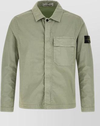 Stone Island 1200013 overshirt jacket chest pocket