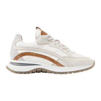 VIA VAI Usher Skye Sneakers - Dames - Sneakers - Beige - 41 EU - Leer - Schoenen