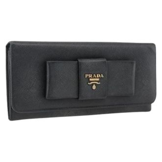 Prada Pre-owned Vintage Long Wallet - - Pre-owned - Donna - Nero - ONE SIZE