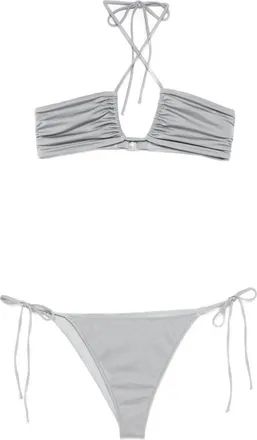 MC2 Saint Barth Bikini con scollo allamericana - Grigio