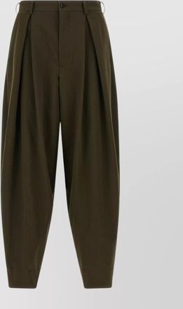 Comme Des Garçons wool trousers with pleats and side pockets