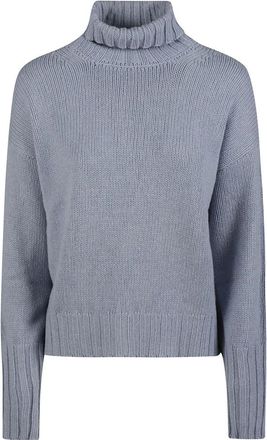 Aragona Coltrui Sweater - Dames - Coltruien - Blauw - S - Truien & Vesten