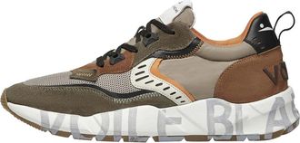 Voile Blanche Suede and fabric sneakers Club 01. - Heren - Sneakers - Veelkleurig - 42 EU - Schoenen