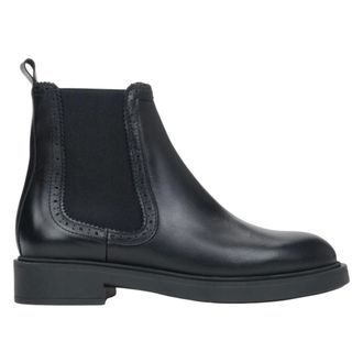 Estro & Luminara Chelsea Boots, female, Black, Size: 10 US Womens Black Chelsea Boots in Premium Italian Leather Estro Er00118124
