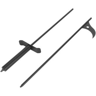 OEM Atizador Para Chimenea Crezuo De 101,6 Cm (40 Pulgadas), Acero Macizo Inoxidable, Para Chimeneas De Camping, Estufas De Le&ntilde;a, Uso Interior Y Exterior.