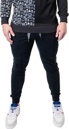 Maceoo Lightspeed Black Stretch Cotton Joggers at Nordstrom, Size 6